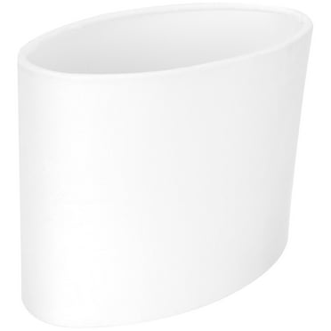 ibasenice Lamp Shade Covers Fabric Lampshade Oval White Lamp Shade Cover Simple Structure 1Pack