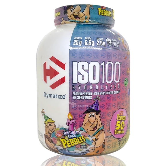 ISO 100 Hydrolyzed Dymatize 5 Lbs Birthday Cake