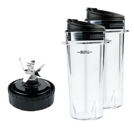

6 Fins Blades for Nutri Ninja BL770 BL780 Blender 16 Oz Single Cup