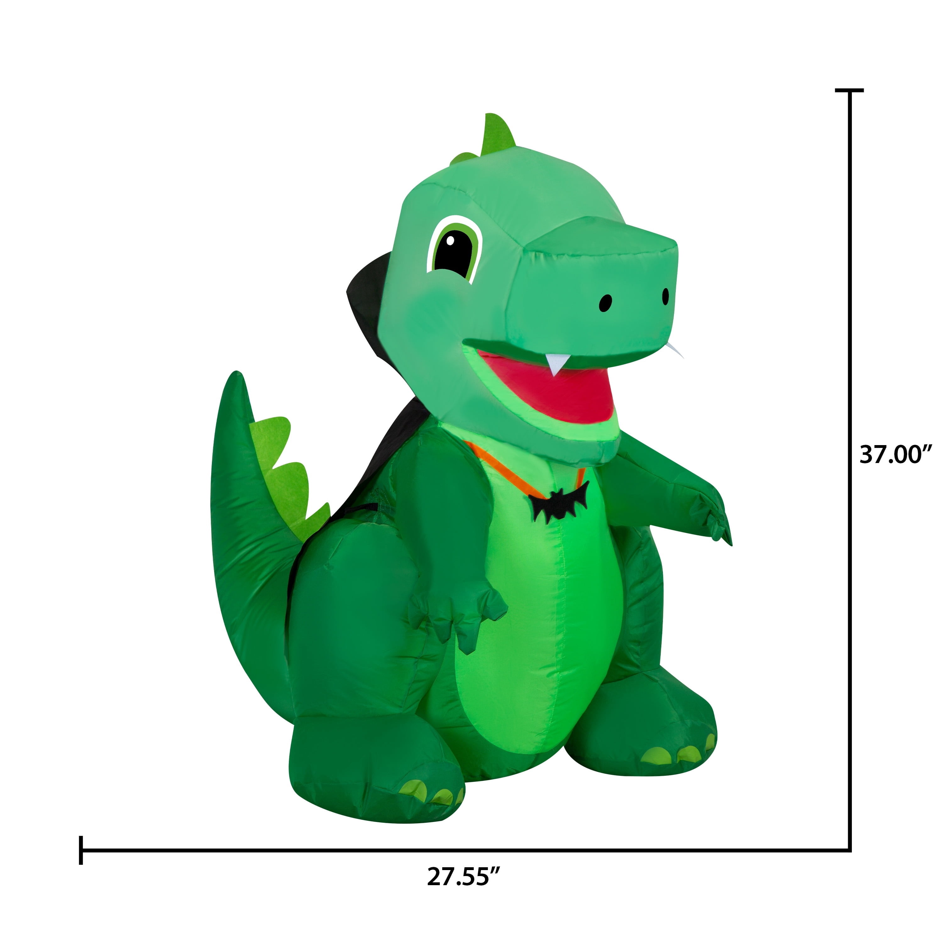 Baby Vampire Dino Airblown Yard Inflatable, Multicolor, 3.5', Halloween by Way To Celebrate