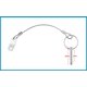thumbnail image 3 of CHAO Paquete de 4 pasadores de liberación rápida, diámetro del pasador superior de 6,3 mm, longitud total de 51 mm, longitud efectiva de 40 mm con cables de acero inoxidable 316, 3 of 5