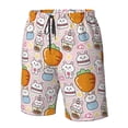 thumbnail image 5 of Naloa Cartoon Cute Rabbit Men's Beach Shorts, Surfing shorts, Swim trunks, Quick Dry Swim Trunks for Surfing Beach Fun - XX-Large, 5 of 9