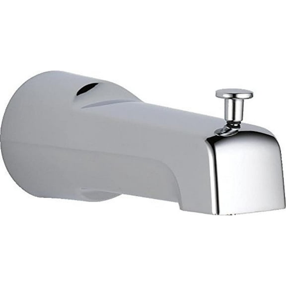 Delta U1011-PK 6-1/2" Diverter Wall Mounted Tub Spout - Chrome