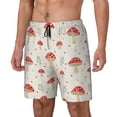 thumbnail image 2 of Fotbe Mushroom Men’s Swim Trunks Quick Dry Swim Shorts Board Shorts with Mesh Lining-Medium, 2 of 9