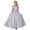 Silver#01, variant on Jinhomg Girls One Shoulder Formal Maxi Dress Junior Bridesmaid Bow Shoulder Satin Dresses Flower Girl Wedding Guest Ball Gown 2-14 Years Pink