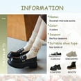 thumbnail image 5 of 4/5 Pack Cute Womens Floral Socks, Cotton Vintage Embroidered Casual Crew Socks, 5 of 7