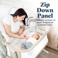 thumbnail image 4 of Beside Me Dreamer Organic Bassinet & Bedside Sleeper, Adjustable, Breathable & Portable, Organic Sesame, 4 of 16