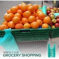 thumbnail image 5 of Stock Your Home Grocery Bags 100 Count Reusable Supermarket Thank You T Shirt Style Suitable for Small Trash Cans, 5 of 7