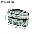 thumbnail image 6 of HELLHERO Fresh Green Leaf Theme Clothes Iron Storage Case Polyester with Handle with Zipper Closure, Case Only, 6 of 6