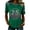 Green, variant on EANJE Women 9/11 25th Anniversary T Shirts Never Forget Raglan Shirt 2001-2026 American Flag Shoulder Patch Crew Neck Short Sleeve Patriotic Memorial Casual Tee Pink S