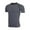 Grey, variant on Athletic Workout Shirts for Men Spring and Summer Solid Color Quick Drying Breathable Tights Sweat Basketball Training Sports Wear Fitness Top Compression Shirt Men, Mens Shirts Black S
