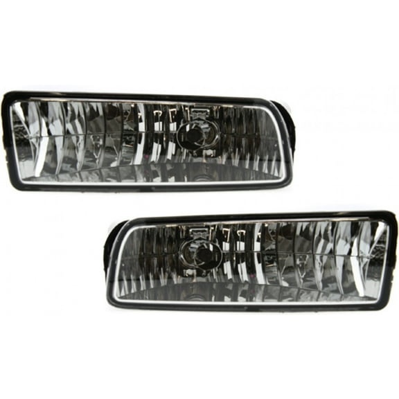 CarLights360: For 2003 2004 Ford Expedition Fog Light Assembly Driver and Passenger Side Pair w/Bulbs DOT Certified | FO2592189, FO2593189