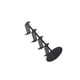 thumbnail image 1 of Yuarrent Estante de almacenamiento Soporte remoto Soporte para controlador Soporte para auriculares de conveniencia de mano de obra fina Almacenamiento y organización del hogar Negro cuatro capas, 1 of 6