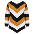 thumbnail image 4 of Kilaqueen Sweaters for Women Fashion Print Long Sleeve Crew Neck Knit Pullover Tops Casual Trendy Comfy Sweater, 4 of 7