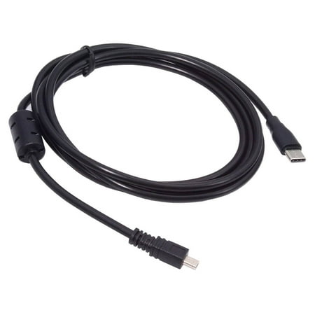 FVH USB-C Type-C Host to Camera Mini 8P Data Power Cable for Coolpix UC-E6 UC-E16 UC-E17 DSC-W DMC-S EX-Z