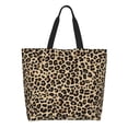 thumbnail image 1 of Fotbe Leopard Print-1 Bolsa Tote Estética de Lona con Estampado para Mujer - Bolsa Reutilizable de Hombro Casual para Vacaciones, Compras, Trabajo y Gimnasio, 1 of 8