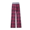 thumbnail image 4 of Sexy Dance Pantalones de salón Palazzo de talla grande para mujer, pantalones de pijama informales holgados de leopardo, ropa de dormir, 4 of 4