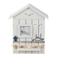 thumbnail image 1 of Shisuyan Housing Form Wood Key Box Creative Household Storage Boxes Wall Hanging Home Decoration(Key Box Sailboat), 1 of 9