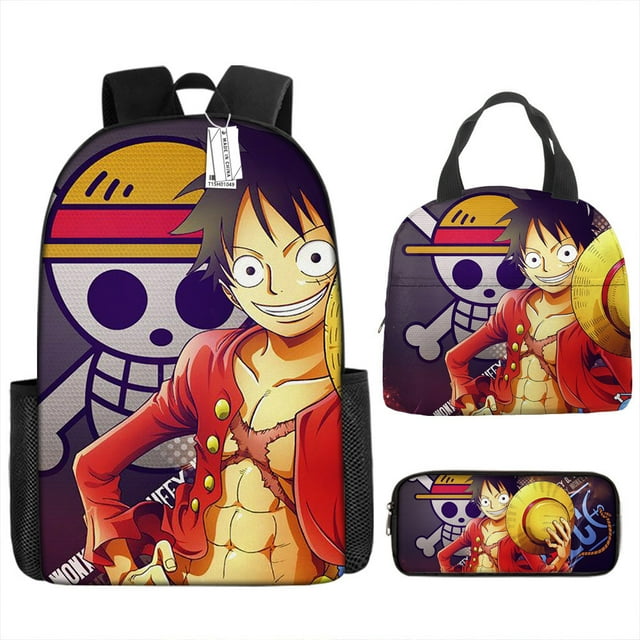 Nautical King Schoolbag, Luffy Backpack, Student Backpack-week