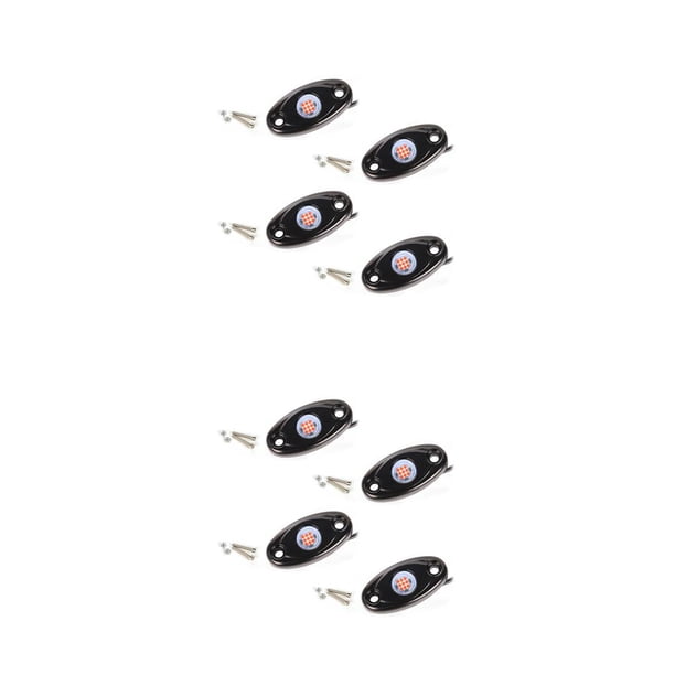 Luces de chasis de coche impermeable LED Sidaley 4 Uds alto brillo camión yate