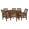 Manor Park Outdoor Patio Dining Set, 7 Piece, Multiple Colors and Styles