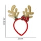 thumbnail image 3 of Diademas creativas de Navidad para niños y adultos, diadema de astas de alce de árbol de Papá Noel, adornos para la cabeza, decoración de Navidad, fiesta de Cosplay, 3 of 4