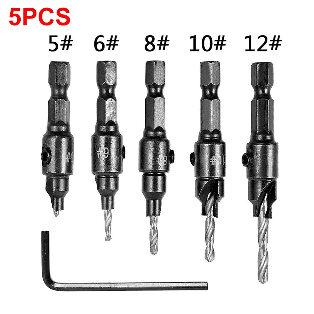 Swagging Tool Drill Bit Set Snappy Tools QuickChange Countersink Drill