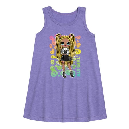 

LOL OMG! Fashion Dolls - Rainbow ALT Girl - Toddler & Youth Girls A-line Dress
