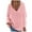 Pink, variant on Lindreshi Winter Sweaters for Women Women's Solid Color Knitwear Tops Single Breasted Loose Sweater Cardigan Coat