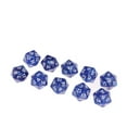 thumbnail image 4 of Lot de 10 Jeux D20 twenty sided u0026 D RPG Bleu, 4 of 8