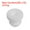 White, variant on 10Pcs Snap Rubber Grommet Hole Plug Mount Dia 6.5mm ID 4mm H 9mm Seal Anti-Scratch Cable Pipe Grey