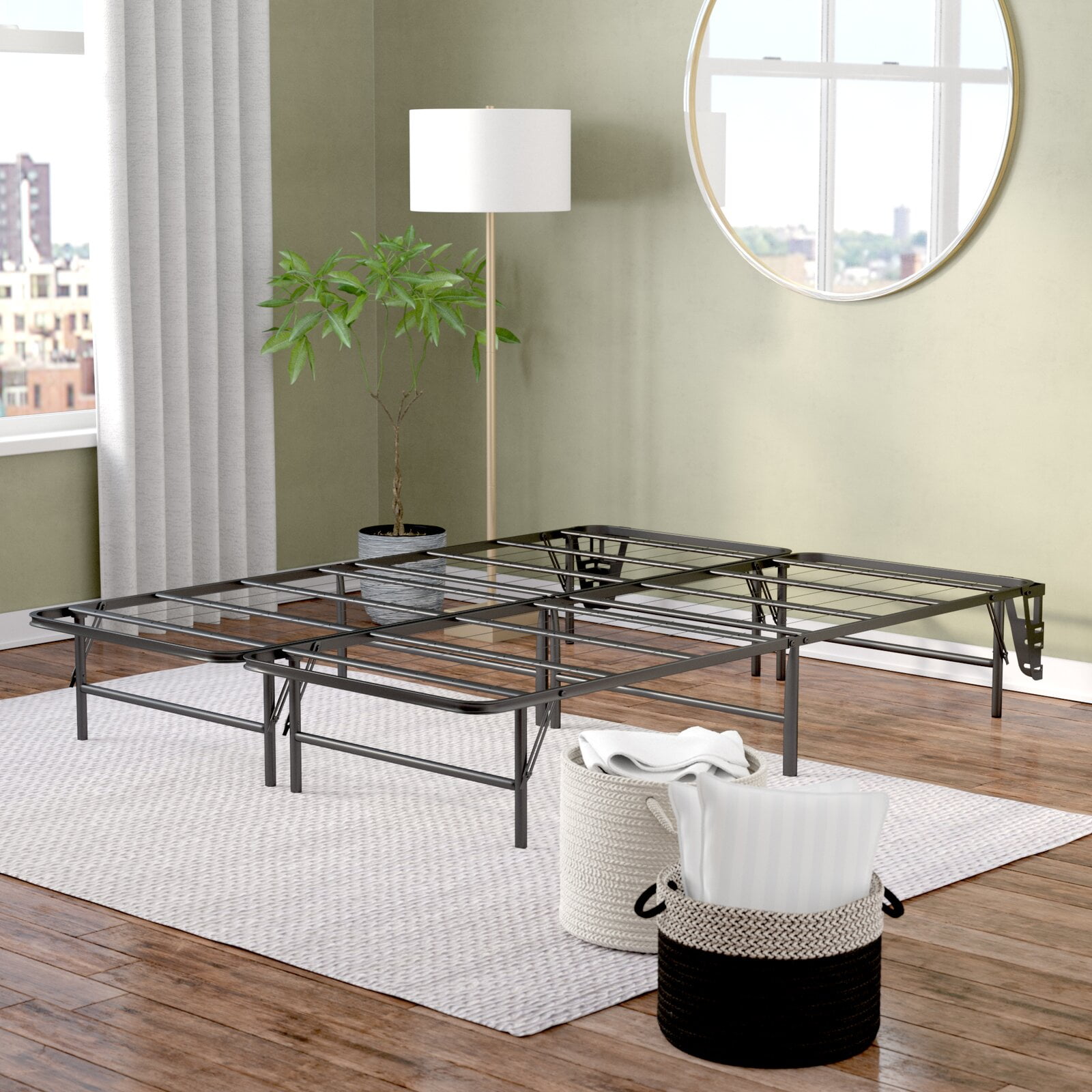 Blanca Bed Frame, Material Details Steel, Heavy Duty Heavy Duty