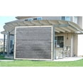 thumbnail image 6 of Shatex Shade Fabric for Pergola/Patio/Garden New Design Shade Panel with Grommets 12x12ft Grey, 6 of 8