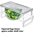 thumbnail image 4 of OXO Good Grips Adjustable Fridge Shelf Riser, 4 of 6