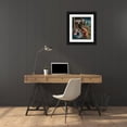 thumbnail image 3 of Luca Longhi 20x23 Black Ornate Framed Double Matted Museum Art Print Titled: The Adoration of the Shepherds, 3 of 5