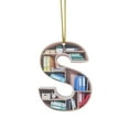 thumbnail image 1 of SIfdSeng Door Decorations Hanging Classroom Book Lovers Heart Shaped Bookshelf Pendant Acrylic Ornament Birthday Party Decorations Hanging Decorations from Ceiling, 1 of 8