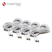Crystal Vision Premium HD Wireless Camera Power Extension Cable (4 Pack)