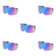 thumbnail image 1 of Yuarrent Casco Gafas Instalación práctica A prueba de viento Pieza reemplazada Unisex Cascos multicolores Gafas Carretera Lente a prueba de Type2 NO2, 1 of 6