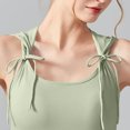 thumbnail image 6 of Women'S Tank Tops Loose Fit Undershirt Sleeveless Round-Neck Solid Casual Regulars Tank Tops Loose Fit — Green∣XL, 6 of 9
