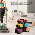 thumbnail image 4 of Lifetechs Dumbbell Stand Great Load Bearing No Deformation Dumbbell Display Stand Home Gym Dumbbell Storage Organizer, 4 of 8