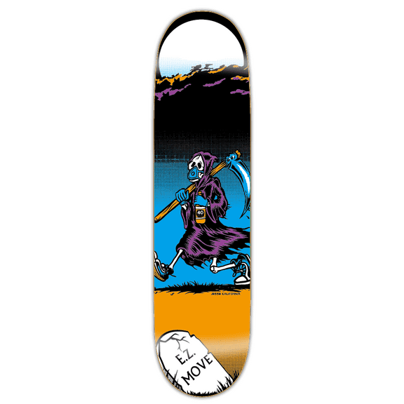 EZMOVE Reaper Graphic Skateboard Deck 7-Ply | 8.25"