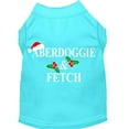 thumbnail image 3 of Christmas Screenprinted Dog Shirt, "Aberdoggie  Fetch", 3 of 10