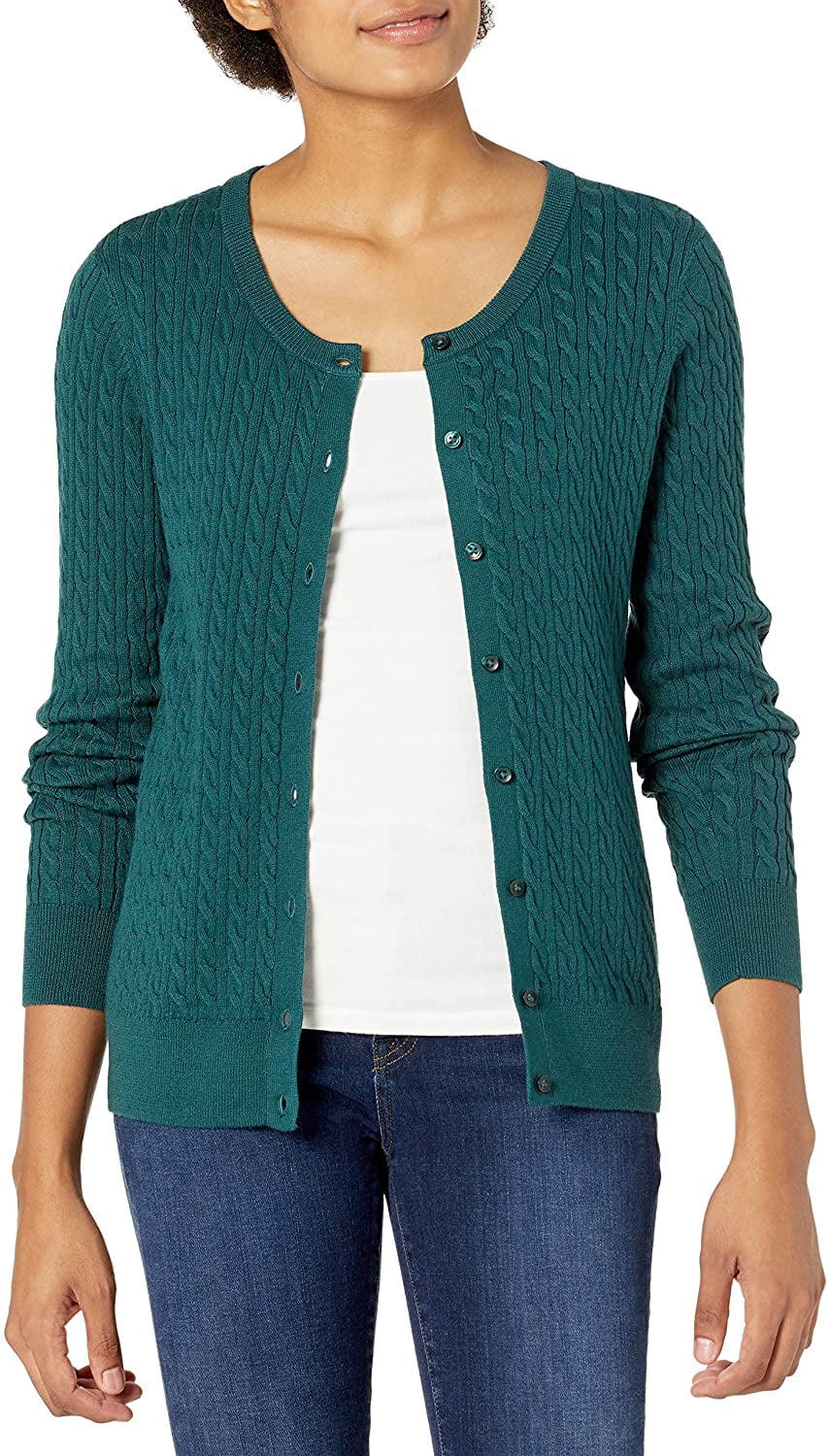 Womens Lightweight Cable Long-Sleeve 