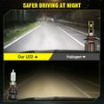 thumbnail image 2 of NSDXCT Combo 9005 9006 LED Headlight Bulbs High Low Beam White for 2005-2010 Honda Odyssey, 2 of 12