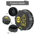 thumbnail image 5 of Car Brake Fluid Reservoir Cap Fuel Tank Cap For Ford For Focus MK2 MK3 2005 To 2014 Mk4 Brake Fluid Reservoir Cover Car Parts, 5 of 5