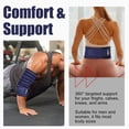 thumbnail image 7 of SupreGear Adjustable Thigh Compression Wraps 2-Pack for Leg Support, Dark Blue, 59 in, 7 of 7