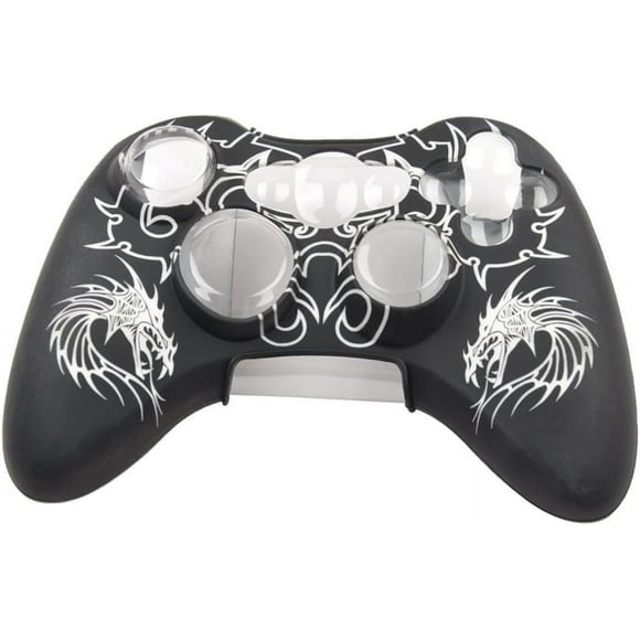 HUGFEGWE Silicone Skin for 360 Controller 360 Controller Cover Silicone Skin Case 360 Silicone Controller Cover White Silicone Case Xbox360 CJB91-26130