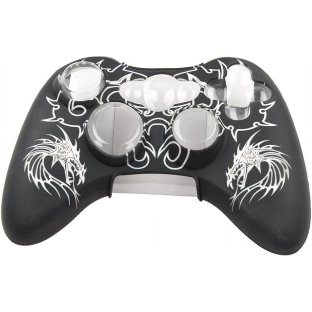 HUGFEGWE Silicone Skin for 360 Controller 360 Controller Cover Silicone Skin Case 360 Silicone Controller Cover White Silicone Case Xbox360 CJB91-26130