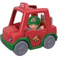 thumbnail image 1 of Little People Have a Slice Pizza Delivery Car, 1 of 6