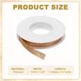 thumbnail image 2 of 3/8" x 10 Yards Sparkle Ribbons, Gift Wrapping Crafts Cut Edge Ribbon, Rose Gold, 2 of 7
